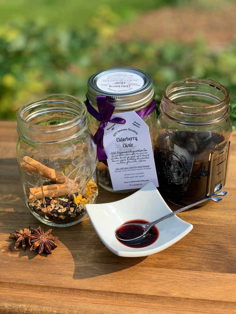 DIY Elderberry Elixir - North Moon Herbals