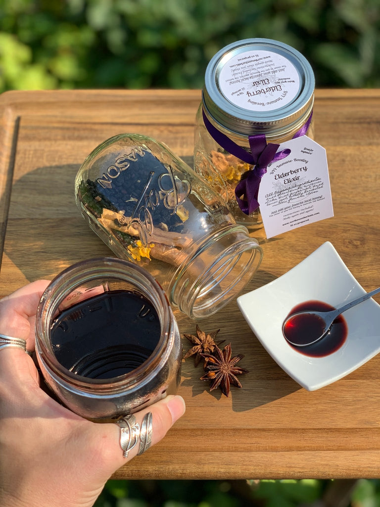 DIY Elderberry Elixir - North Moon Herbals